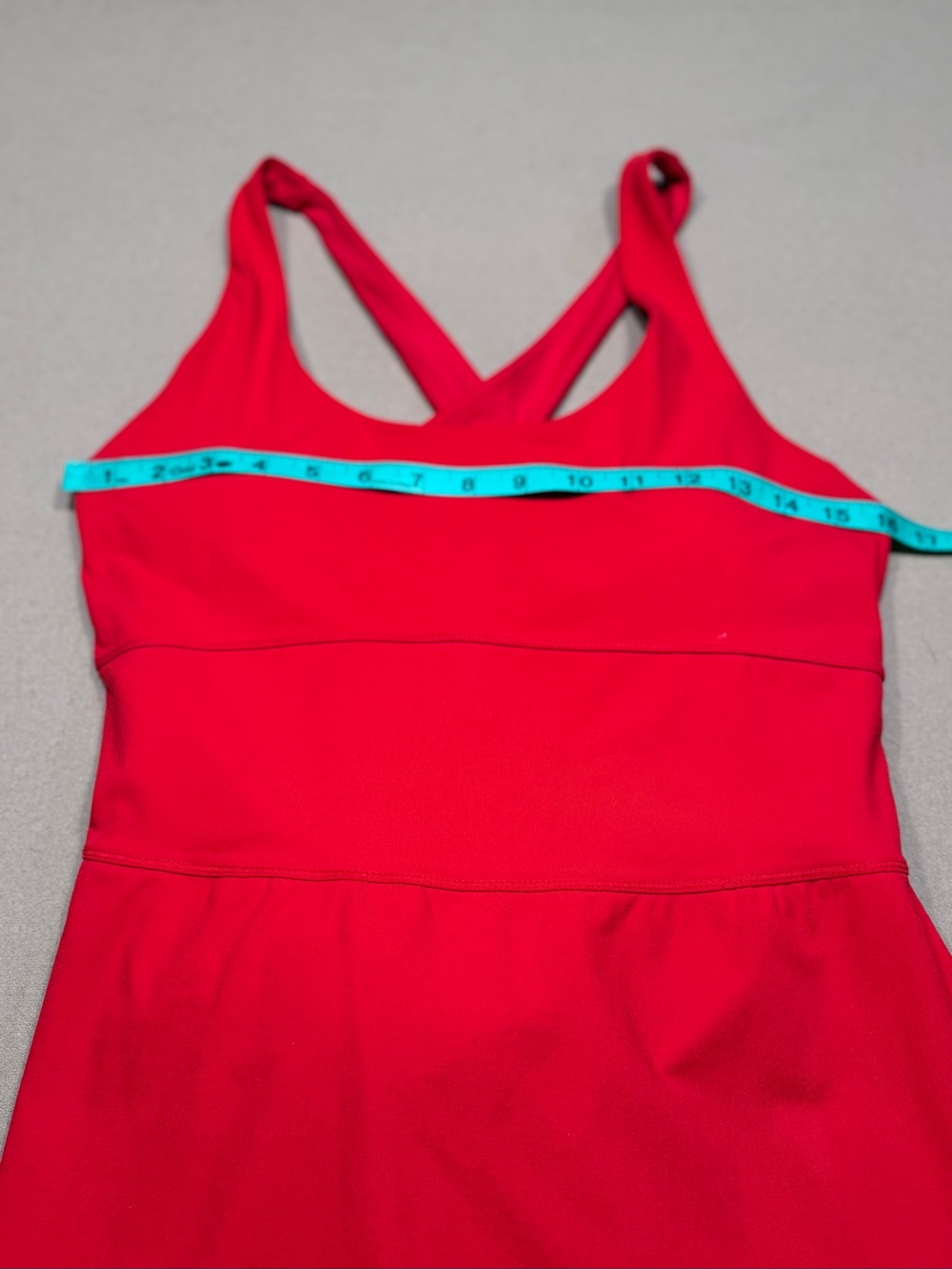 Fabletics Red Define Performance Dress Ultra Mini - Picture 5 of 9